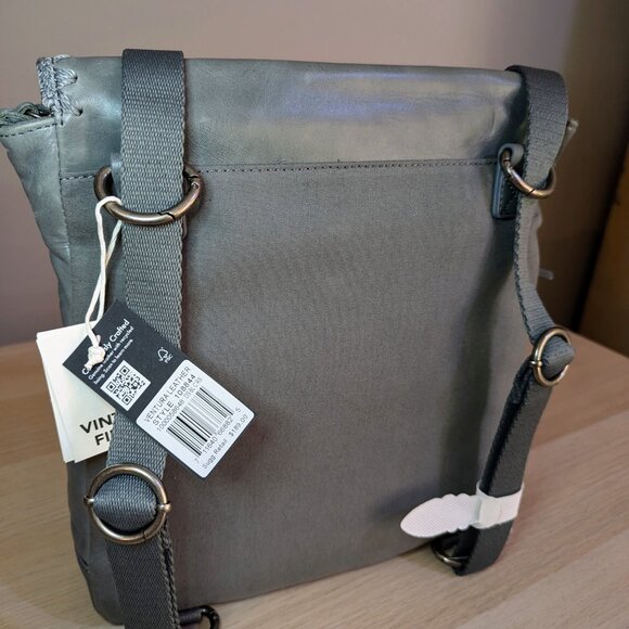 Ventura Leather Convertible Backpack main image 6